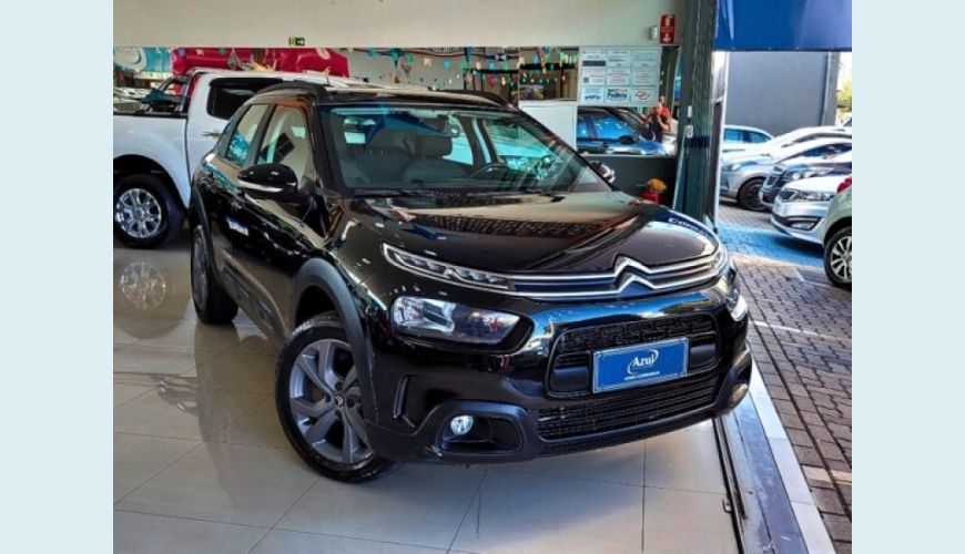 CITROËN C4 CACTUS 1.6 VTI 120 FLEX FEEL PACK EAT6 - PRETO - 2020 Foto 1 (Grande)