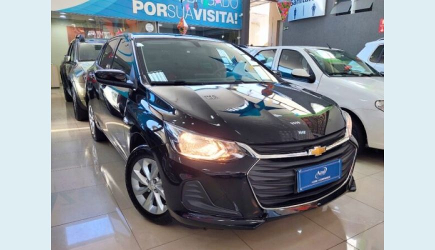 CHEVROLET ONIX 1.0 MPFI JOY 8V FLEX 4P MANUAL - BRANCO - 2018 Foto 1 (Grande)
