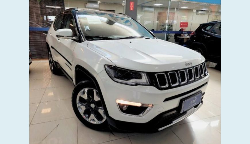 JEEP COMPASS 2.0 16V FLEX LIMITED AUT. - BRANCO - 2018 Foto 1 (Grande)