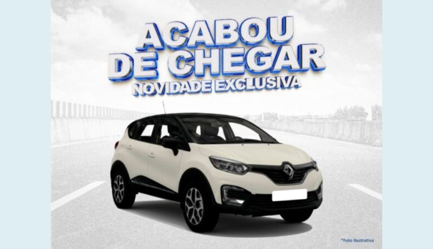 RENAULT CAPTUR 1.6 16V SCE FLEX INTENSE X-TRONIC - PRETO - 2018 Foto 1 (Grande)