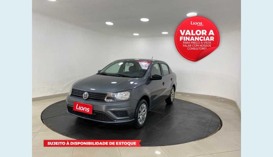 VOLKSWAGEN VOYAGE 1.6 MSI 8V FLEX - CINZA - 2020 Foto 1 (Grande)