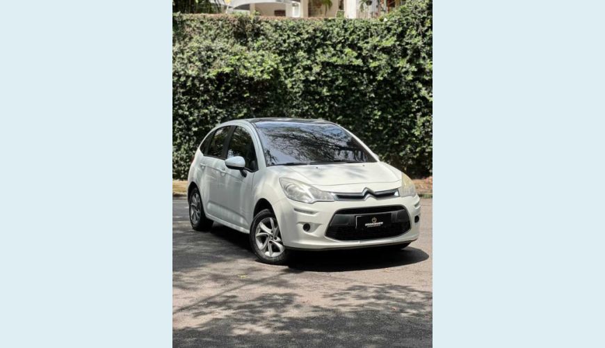 CITROËN C3 TENDANCE 1.5 8V FLEX - BRANCO - 2015 Foto 1 (Grande)