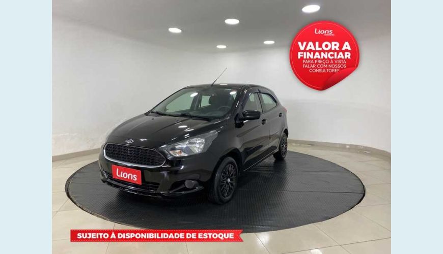 FORD KA SE 1.0 FLEX - PRETO - 2015 Foto 1 (Grande)