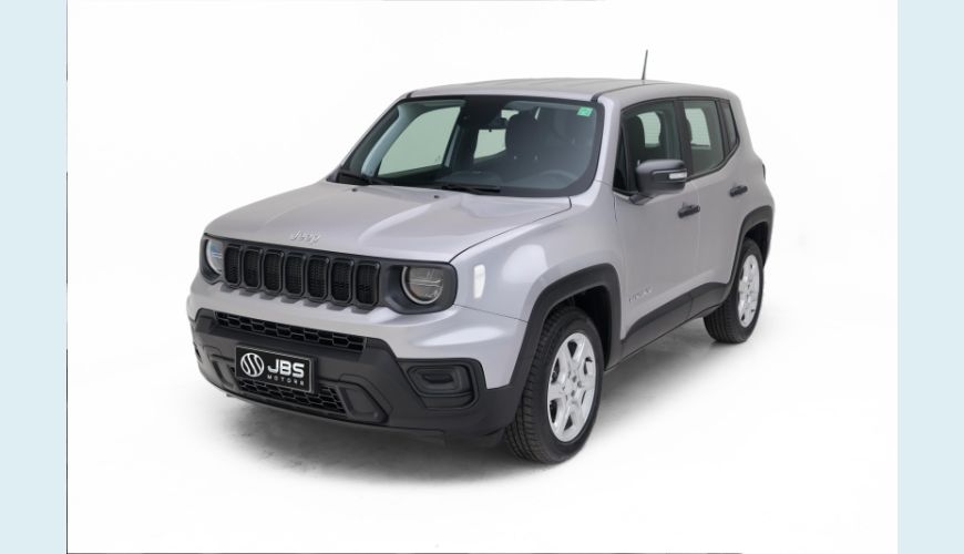 JEEP RENEGADE 1.3 T270 TURBO FLEX AT6 - PRATA - 2024 Foto 1 (Grande)