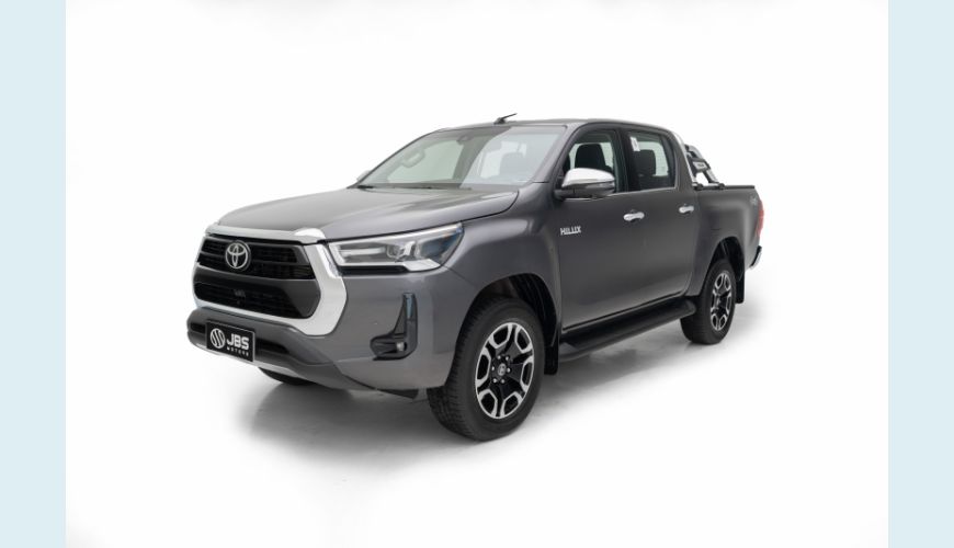TOYOTA HILUX 2.8 D-4D TURBO DIESEL CD SRX 4X4 AUT. - CINZA - 2023 Foto 1 (Grande)