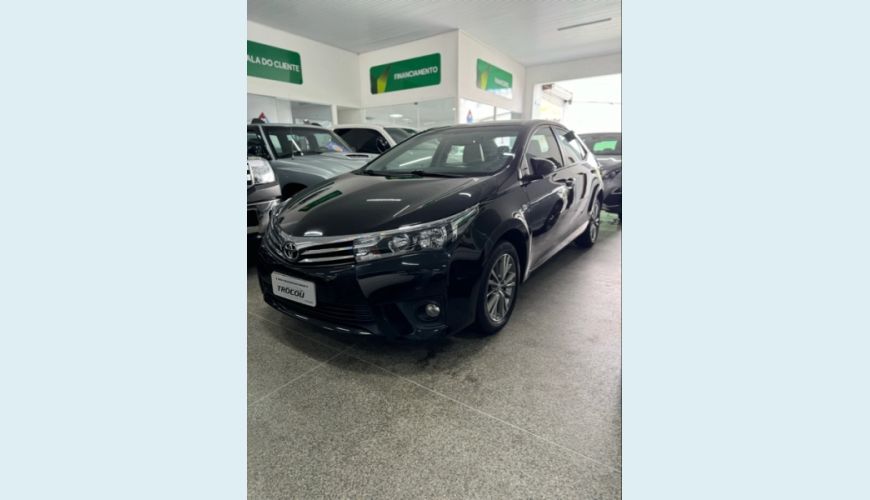 TOYOTA COROLLA 2.0 XEI 16V FLEX 4P AUT. - PRETO - 2015 Foto 1 (Grande)