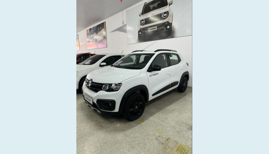 RENAULT KWID 1.0 12V SCE FLEX OUTSIDER MANUAL - BRANCO - 2022 Foto 1 (Grande)