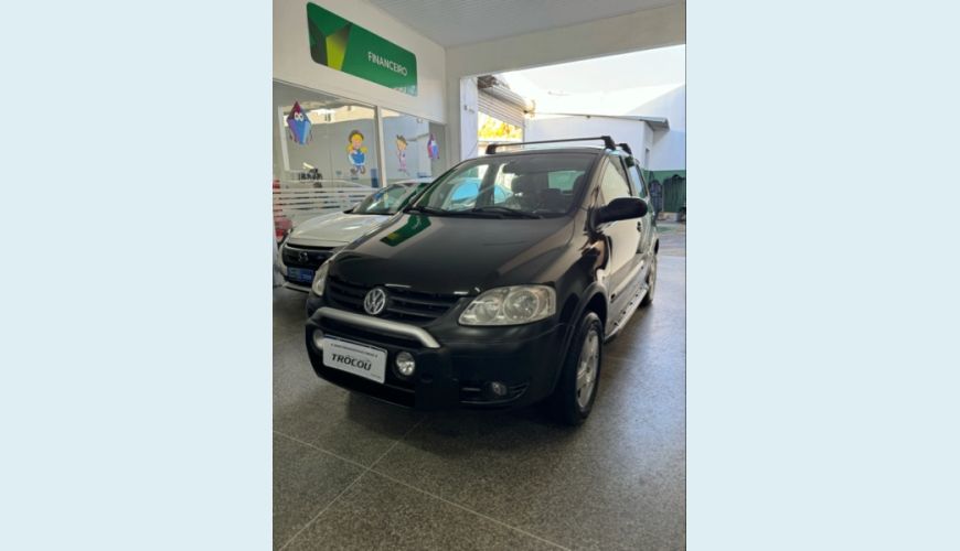 VOLKSWAGEN CROSSFOX 1.6 MI FLEX 8V 4P MANUAL - PRETO - 2007 Foto 1 (Grande)