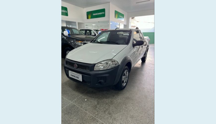 FIAT STRADA 1.4 MPI HARD WORKING CE 8V FLEX 2P MANUAL - BRANCO - 2019 Foto 1 (Grande)