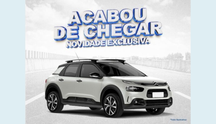 CITROËN C4 CACTUS 1.6 THP FLEX SHINE EAT6 - CINZA - 2022 Foto 1 (Grande)