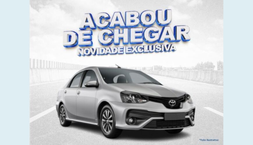 TOYOTA ETIOS 1.5 PLATINUM SEDAN 16V FLEX 4P AUT. - BRANCO - 2019 Foto 1 (Grande)