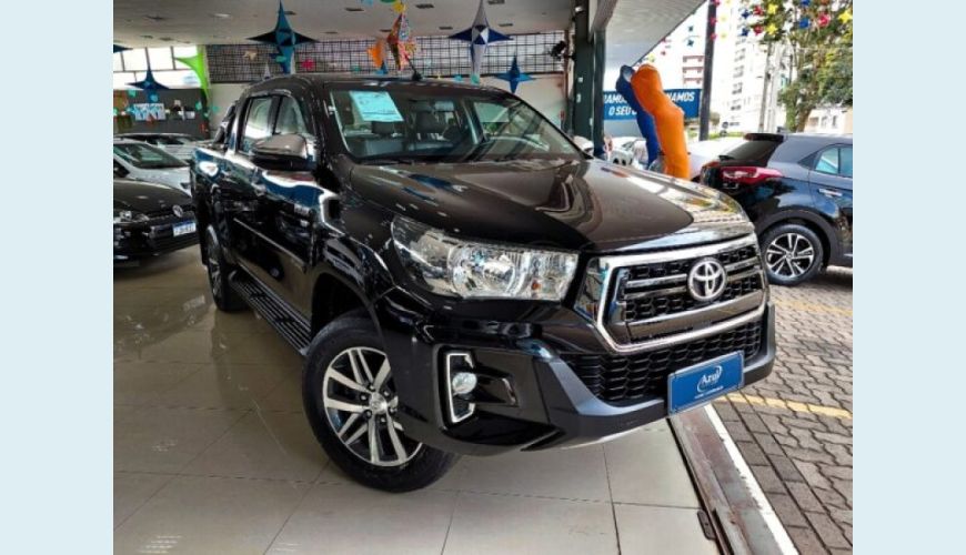 TOYOTA HILUX 2.7 SRV 4X2 CD 16V FLEX 4P AUT. - PRETO - 2019 Foto 1 (Grande)