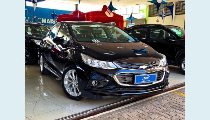 CHEVROLET CRUZE 1.4 TURBO LT 16V FLEX 4P AUT. - PRETO - 2018 Foto 1 (Grande)