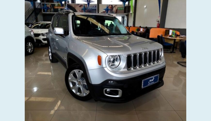 JEEP RENEGADE 1.8 16V FLEX LIMITED 4P AUT. - PRATA - 2018 Foto 1 (Grande)