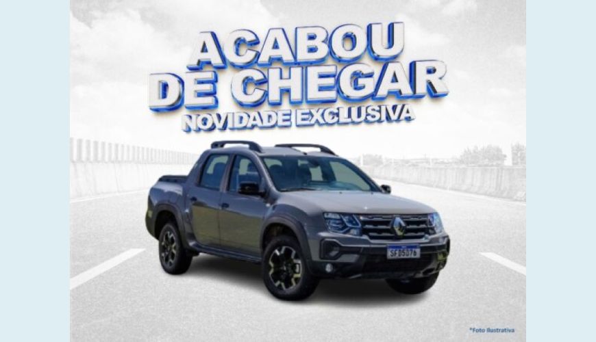 RENAULT OROCH 1.3 TCE FLEX OUTSIDER X-TRONIC - BRANCO - 2024 Foto 1 (Grande)