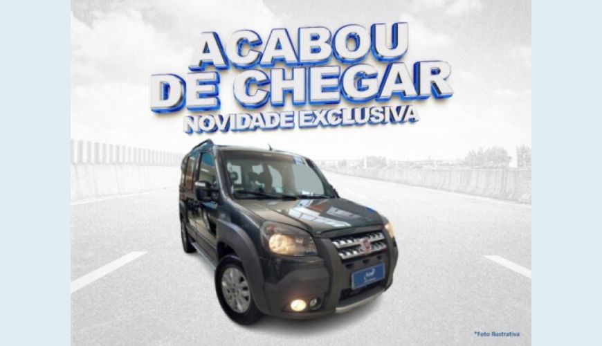 FIAT DOBLO 1.8 MPI ADVENTURE 16V FLEX 4P MANUAL - VERMELHO - 2012 Foto 1 (Grande)