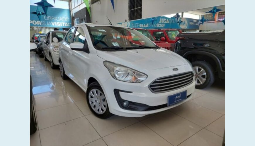 FORD KA 1.0 TIVCT FLEX SE SEDAN MANUAL - BRANCO - 2019 Foto 1 (Grande)