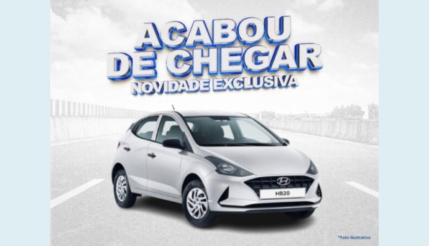 HYUNDAI HB 20 1.0 12V FLEX SENSE MANUAL - BRANCO - 2022 Foto 1 (Grande)