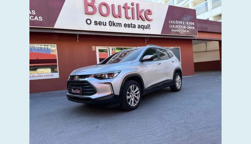 CHEVROLET TRACKER 1.2 TURBO FLEX LTZ AUT. - PRATA - 2021 Foto 1 (Grande)