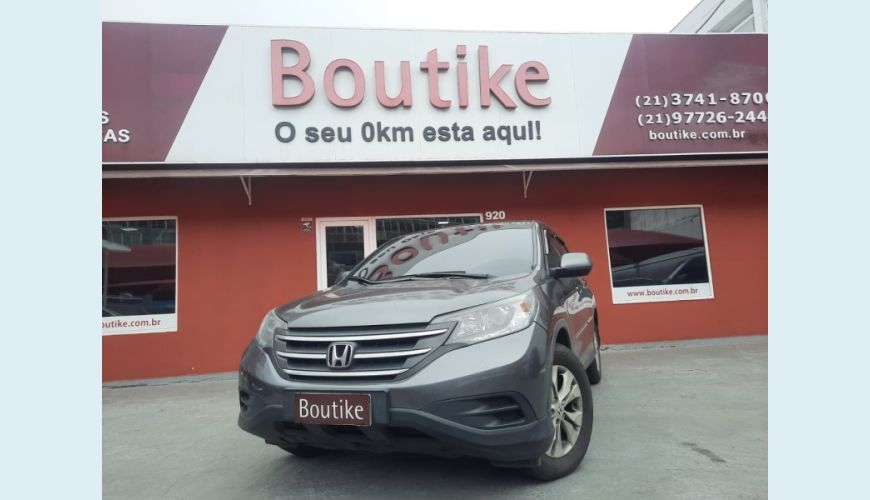HONDA CRV 2.0 LX 4X2 16V 4P MANUAL - CINZA - 2012 Foto 1 (Grande)