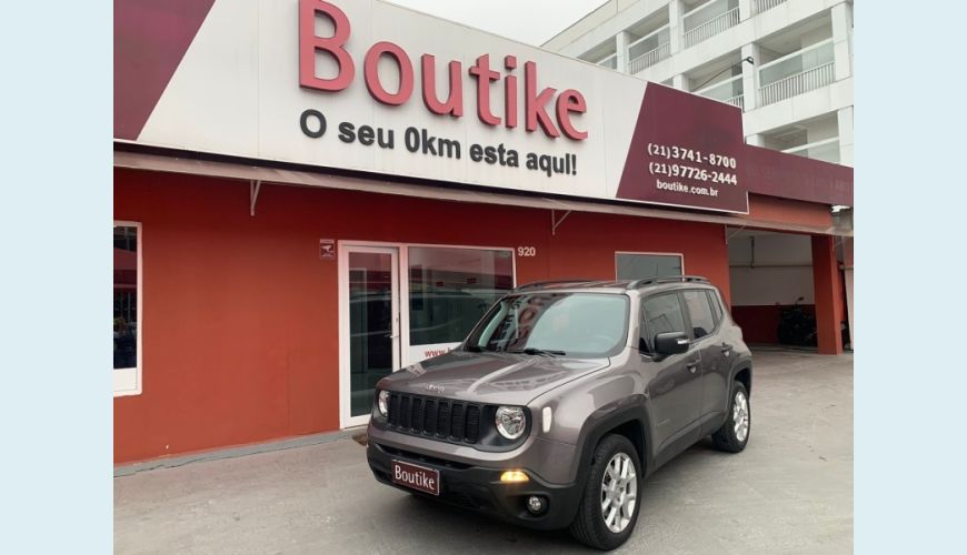 JEEP RENEGADE 1.8 16V FLEX SPORT 4P AUT. - CINZA - 2021 Foto 1 (Grande)