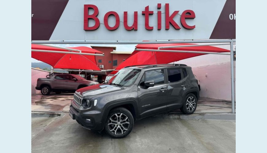JEEP RENEGADE 1.3 T270 TURBO FLEX LONGITUDE AT6 - CINZA - 2022 Foto 1 (Grande)