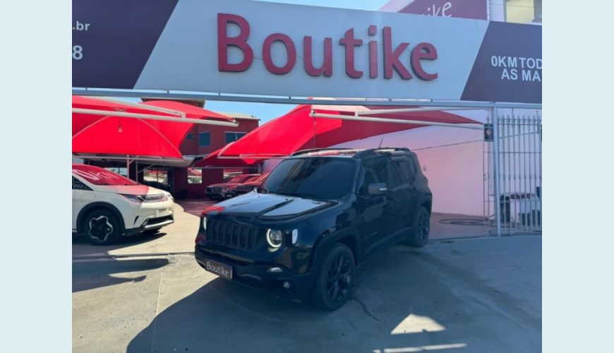 JEEP RENEGADE 1.8 16V FLEX LONGITUDE 4P AUT. - PRETO - 2021 Foto 1 (Grande)