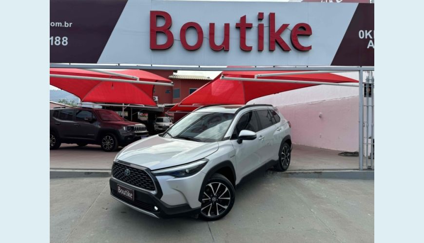 TOYOTA COROLLA CROSS 1.8 VVT-I HYBRID FLEX XRX CVT - PRATA - 2023 Foto 1 (Grande)
