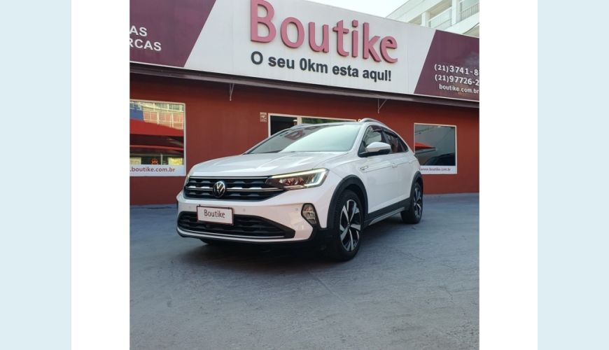 VOLKSWAGEN NIVUS 1.0 200 TSI TOTAL FLEX HIGHLINE AUT. - BRANCO - 2021 Foto 1 (Grande)