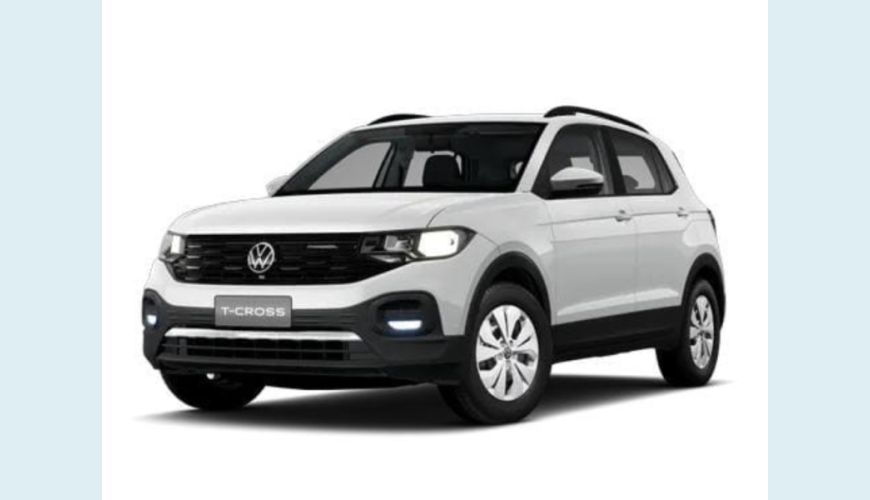 VOLKSWAGEN T-CROSS 1.0 200 TSI TOTAL FLEX SENSE AUT. - BRANCO - 2024 Foto 1 (Grande)