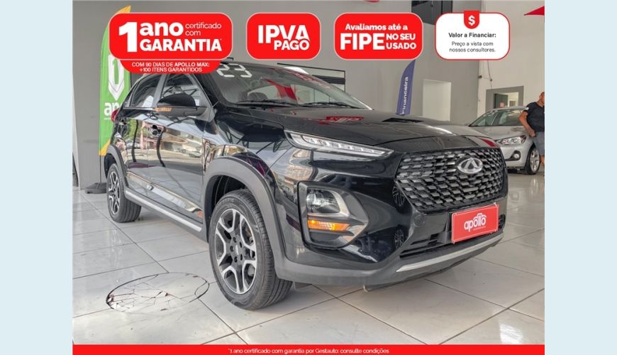 CHERY TIGGO 3X 1.0 VVT TURBO IFLEX PRO CVT - PRETO - 2023 Foto 1 (Grande)
