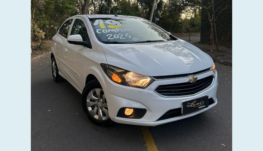 CHEVROLET ONIX HATCH LT 1.0 8V FLEXPOWER 5P MEC. - BRANCO - 2019 Foto 1 (Grande)