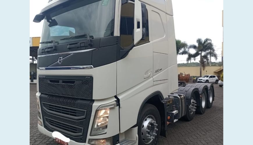 VOLVO FH-460 GLOBETROTTER 8X2 2P (DIESEL)(E5) - BRANCO - 2018 Foto 1 (Grande)