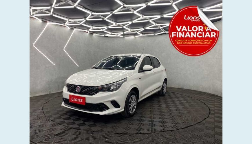 FIAT ARGO DRIVE 1.0 FIREFLY FLEX - BRANCO - 2020 Foto 1 (Grande)