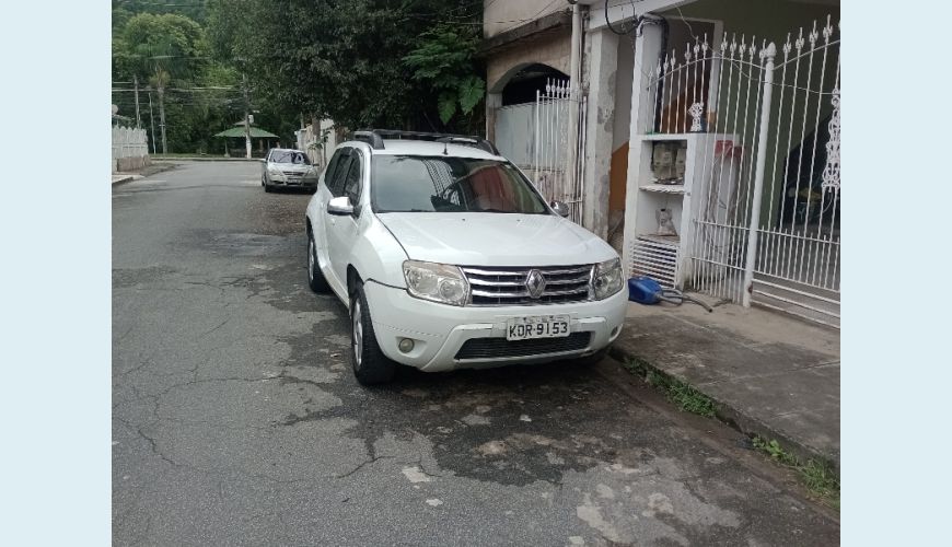 RENAULT DUSTER DYNAMIQUE 2.0 FLEX 16V AUT. - BRANCO - 2013 Foto 1 (Grande)