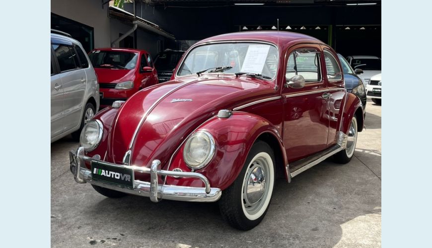 VOLKSWAGEN FUSCA - VERMELHO - 1969 Foto 1 (Grande)