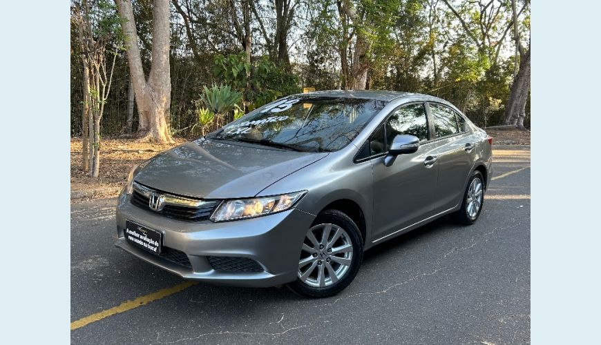 HONDA CIVIC SED. LXL/ LXL SE 1.8 FLEX 16V AUT. - PRATA - 2013 Foto 1 (Grande)