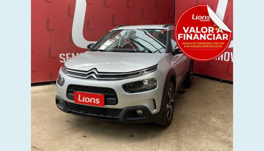 CITROËN C4 CACTUS 1.6 FEEL PACK AUT. FLEX - PRATA - 2020 Foto 1 (Grande)