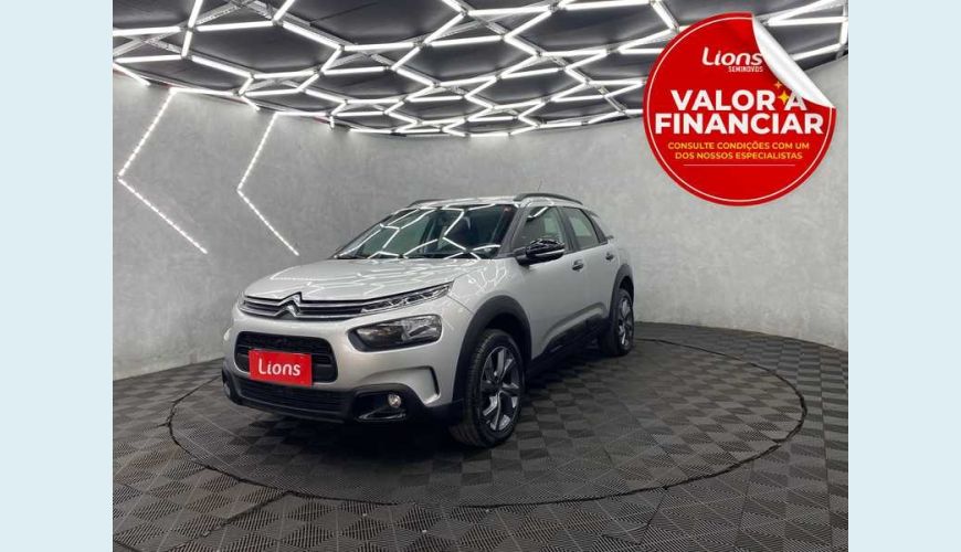 CITROËN C4 CACTUS 1.6 FEEL AUT. FLEX - PRATA - 2022 Foto 1 (Grande)