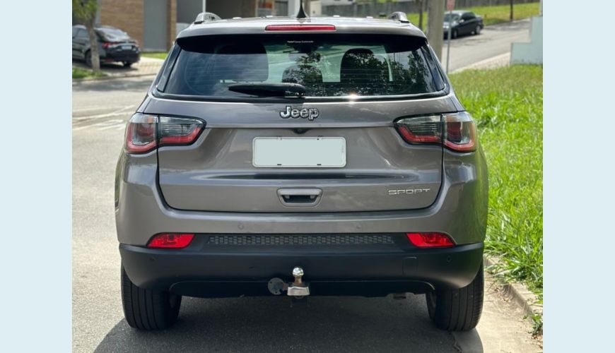 JEEP COMPASS SPORT 2.0 4X2 FLEX 16V AUT. - CINZA - 2018 Foto 1 (Grande)