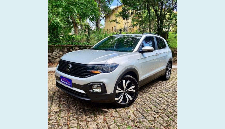 VOLKSWAGEN T-CROSS 200TSI AUT. - PRATA - 2022 Foto 1 (Grande)