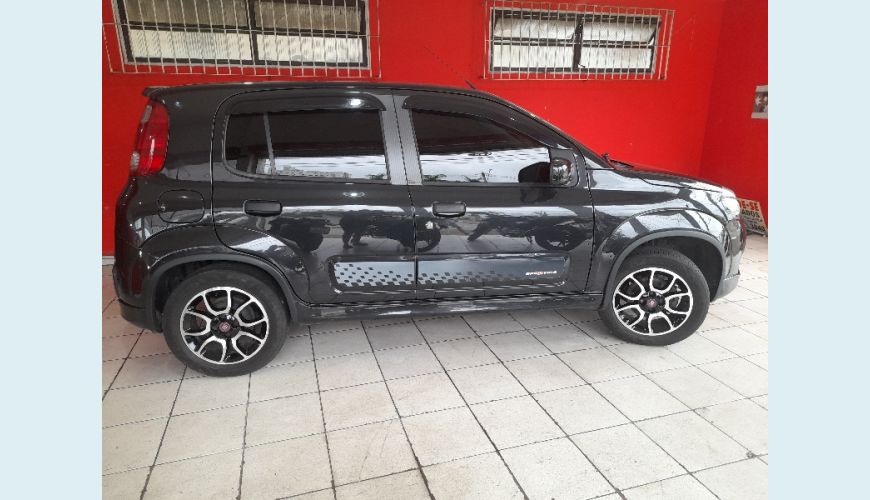 FIAT UNO SPORTING 1.4 EVO FIRE FLEX 8V 4P - PRETO - 2013 Foto 1 (Grande)