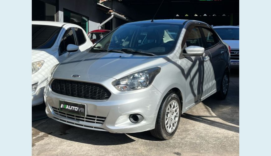 FORD KA 1.5 SEDAN SE 12V FLEX 4P MEC. - PRATA - 2018 Foto 1 (Grande)