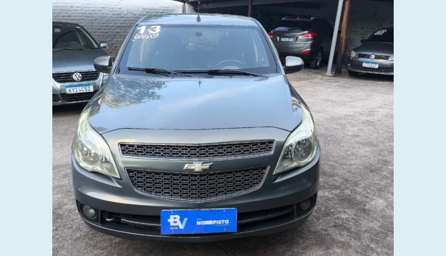 CHEVROLET AGILE LTZ 1.4 MPFI 8V FLEXPOWER 5P - CINZA - 2013 Foto 1 (Grande)