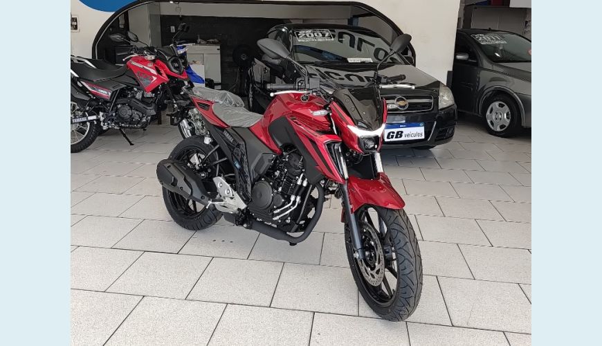 YAMAHA FZ25 250 FAZER FLEX - VERMELHO - 2025 Foto 1 (Grande)