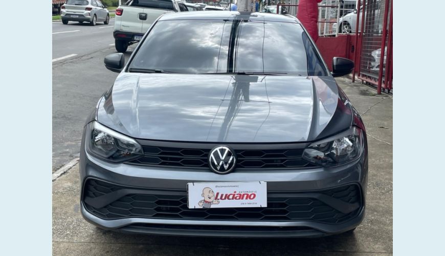 VOLKSWAGEN POLO TRACK 1.0 FLEX 12V 5P - CINZA - 2024 Foto 1 (Grande)