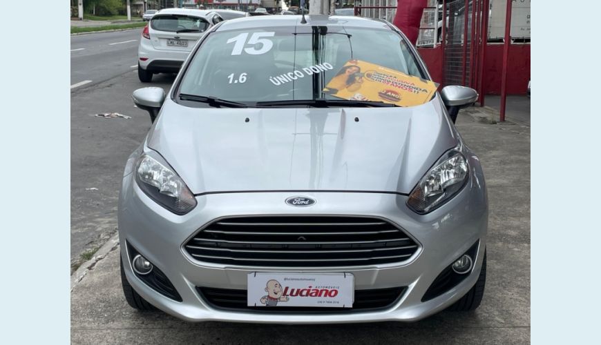FORD NEW FIESTA SE 1.6 16V POWERSHIFT - PRATA - 2016 Foto 1 (Grande)
