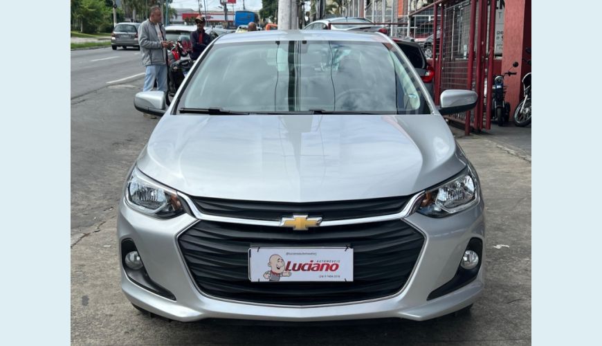 CHEVROLET ONIX PLUS LTZ 1.0 12V TB FLEX MEC. - PRATA - 2023 Foto 1 (Grande)