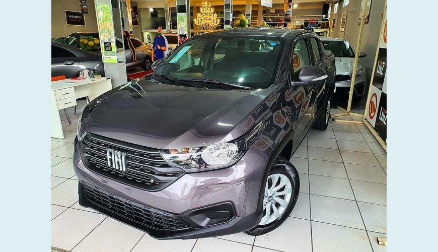 FIAT STRADA FREEDOM CD 1.3 FLEX MANUAL - CINZA - 2025 Foto 1 (Grande)