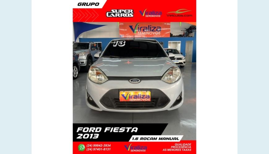 FORD FIESTA - PRATA - 2013 Foto 1 (Grande)